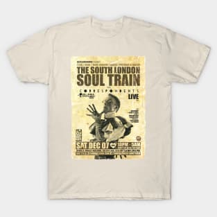 POSTER TOUR - SOUL TRAIN THE SOUTH LONDON 107 T-Shirt